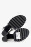 Louis Vuitton Black Glazed Calfskin Star Trail Sandals Size 38.5