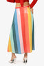 Olivia Rubin Multicolour Sequin Penelope Midi Skirt Size 6 (As Is)