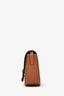 Celine 2022 Brown Leather Triomphe Besace Crossbody Bag