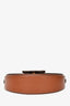 Celine 2022 Brown Leather Triomphe Besace Crossbody Bag