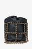 Pre-Loved Chanel™ 2019-20 Black Lambskin Bucket Bag