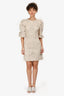 Elliatt Cream Crochet 'Kyro' Mini Dress Size M