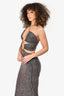 Eliya The Label Black Sequined 'Gabrielle' Dress Size XS