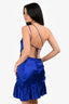 Amanda Uprichard Cobalt Blue 'Nicoletta' Dress Size L