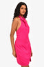 Amanda Uprichard Hot Pink 'Joanne' Mini Dress Size M