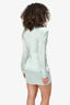 Amanda Uprichard Light Blue 'Deluca' Mini Dress Size S