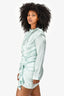 Amanda Uprichard Light Blue 'Deluca' Mini Dress Size L