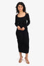 Elliatt Black 'Marisol' Knit Midi Dress Size M