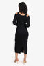 Elliatt Black 'Marisol' Knit Midi Dress Size M
