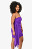 Elliatt Purple 'Alma' Mini Dress Size L