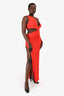 Effie Kats Red 'Eniko' Gown Size L