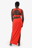 Effie Kats Red 'Eniko' Gown Size L