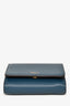 Mulberry Blue Leather Compact Wallet
