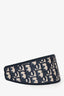 Christian Dior Navy Oblique Canvas Headband