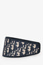 Christian Dior Navy Oblique Canvas Headband