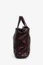 Pre-Loved Chanel™ 2009/10 Burgundy Leather Quilted CC 'Portobello' Tote Bag