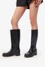 Louis Vuitton Black Rubber Monogram Rain Boots Size 40 (As Is)