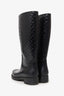 Louis Vuitton Black Rubber Monogram Rain Boots Size 40 (As Is)