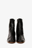 By Far Black Leather Ankle Boots Size 38