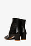 By Far Black Leather Ankle Boots Size 38