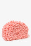 Bottega Veneta Pink Chenille Mini Pouch