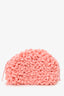 Bottega Veneta Pink Chenille Mini Pouch