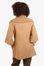 Mackage Wool Camel Knit Detail Collar Coat Size M (As Is)