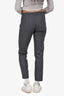 Theory Grey Wool Blend Trousers Size 6