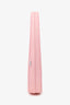 Coperni Pink Snakeskin Embossed Leather Swipe Bag
