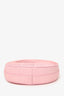 Coperni Pink Snakeskin Embossed Leather Swipe Bag