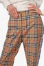 Burberry Nova Check/Tartan Pants Size 10