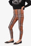 Burberry Beige Nova Check Leggings Size M