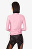 Coperni Pink Tight High Neck Top Size M