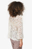 Dolce & Gabbana White Lace Quarter Sleeve Top Size 50