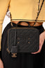 Pre-Loved Chanel™ 2019 Black Caviar Medium CC Filigree Vanity Case