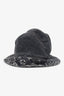 Louis Vuitton x Nigo Black Monogram Wave Denim Sun Bucket Hat Mens