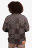 Louis Vuitton x Nigo 2020 Black Damier Monogram Denim Jacket Size 48 Mens