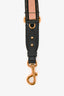 Christian Dior Brown/Black Canvas/Leather Bag Strap