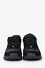 Pre-Loved Chanel™ Black Suede Low Top CC Sneakers Size 36.5