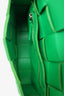 Bottega Veneta Green Leather Cassette Crossbody
