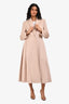 Dolce & Gabbana Dusty Rose Cashmere Long Coat Size 40