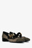 Christian Dior Black Mesh Dot Mary Janes Size 36