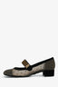 Christian Dior Black Mesh Dot Mary Janes Size 36