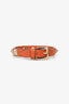 Valentino Orange Rockstud Bracelet