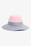 Michelle Maison Pink/Grey Velvet Hat Size S