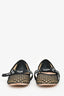 Christian Dior Black Mesh J'Adior Ballet Flats Size 37.5