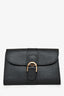 Delvaux Black Leather Brilliant Card Holder