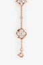 Louis Vuitton 18K Rose Gold/Mother of Pearl Diamond Set Blossom Bracelet