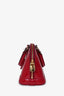 Louis Vuitton 2014 Cherry Red Vernis Leather Alma BB with Strap