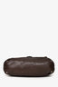 Pre-loved Chanel™ Brown Leather Expandable Ligne Flap Bag (As Is)